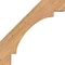 Ekena Millwork 5 1/2"W x 26"D x 26"H Merced Smooth Knee Brace, Western Red Cedar BRC06X26X26MRC00SWR - alternate 4